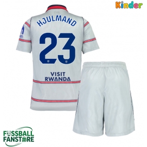 Atletico Madrid Morten Hjulmand #23 Replik 3rd trikot Kinder 2026-27 Kurzarm (+ Kurze Hosen)